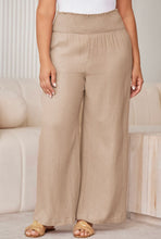 Textured High Waisted Pants