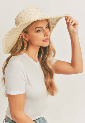 Floppy Straw Sun Hat