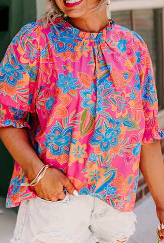 Bold Floral Top