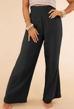 Textured High Waisted Pants